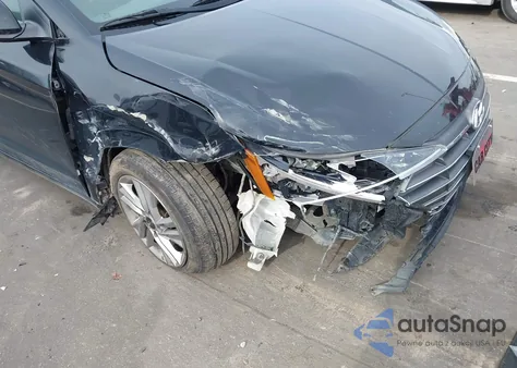 2020 Hyundai Elantra Sel из США, поврежденный, VIN 5NPD84LF7LH623012